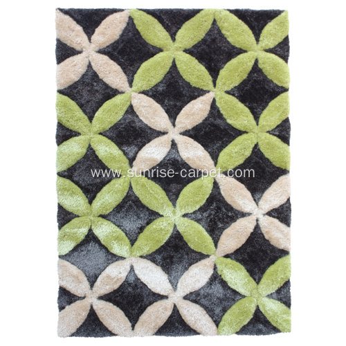 Tabel Tufted Shagy Rug with 3D modern design